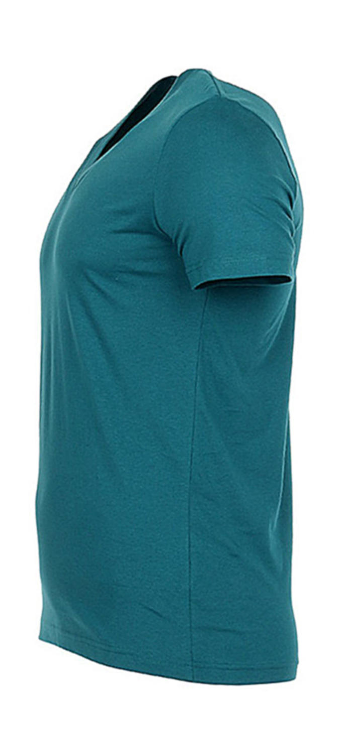  Organic James V-Neck Men in Farbe White