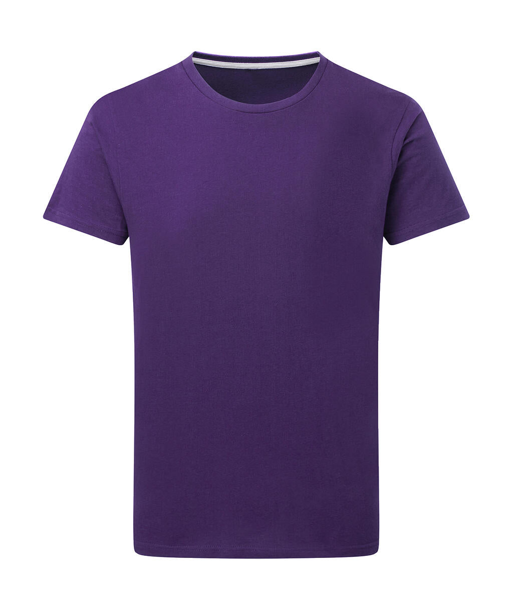  Perfect Print Tagless Tee in Farbe Purple