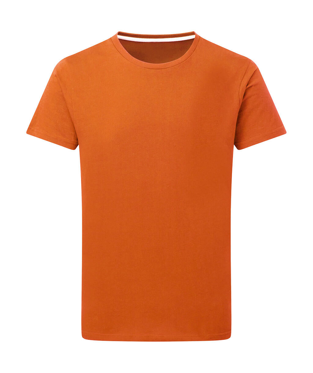  Perfect Print Tagless Tee in Farbe Orange