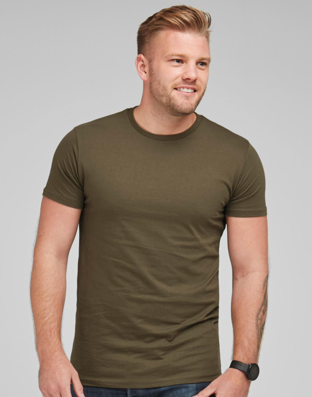  Perfect Print Tagless Tee in Farbe White