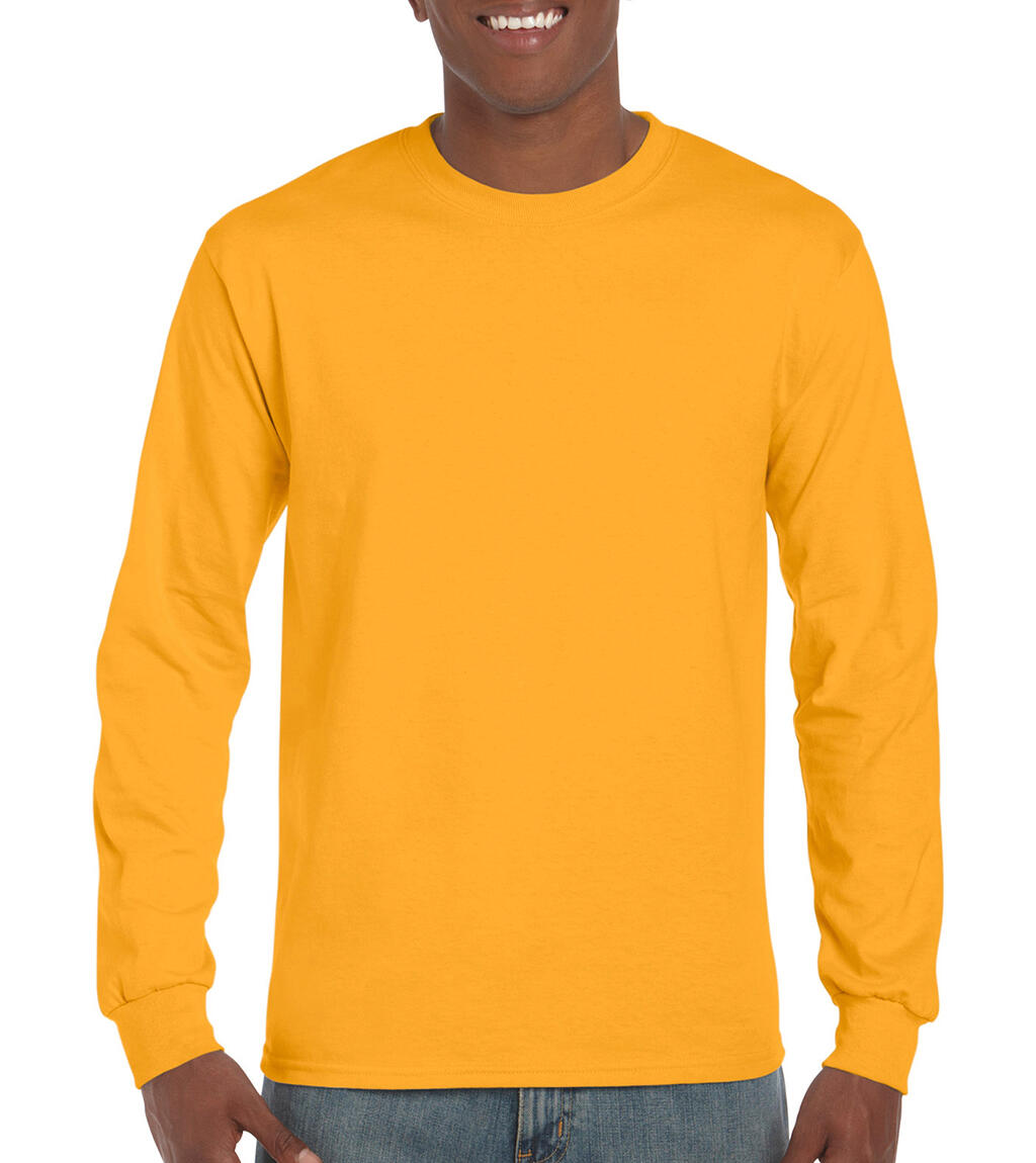  Ultra Cotton Adult T-Shirt LS in Farbe Gold
