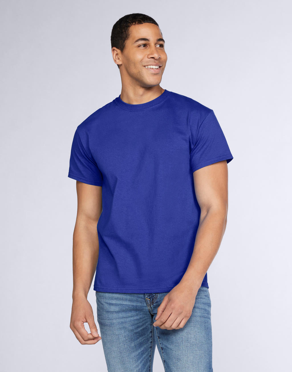 Heavy Cotton Adult T-Shirt in Farbe White