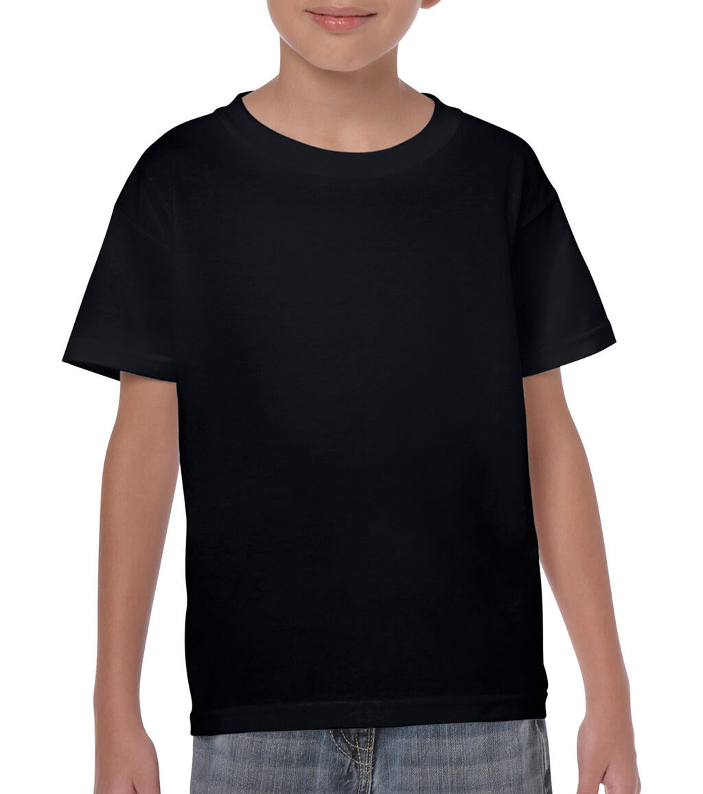 Heavy Cotton Youth T-Shirt in Farbe Black