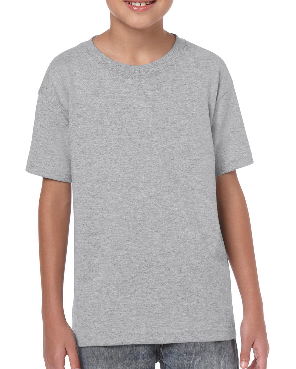 Heavy Cotton Youth T-Shirt in Farbe Sport Grey