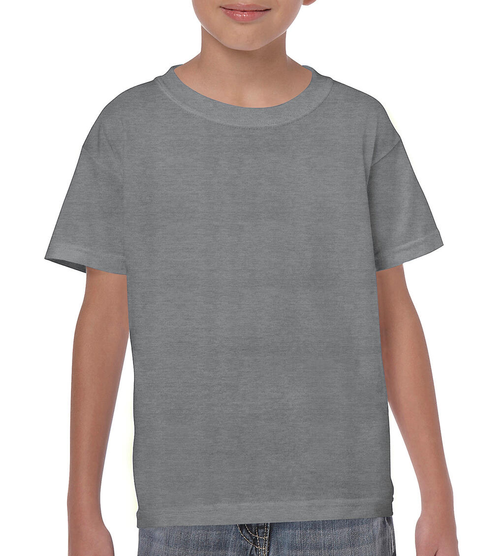 Heavy Cotton Youth T-Shirt in Farbe Graphite Heather
