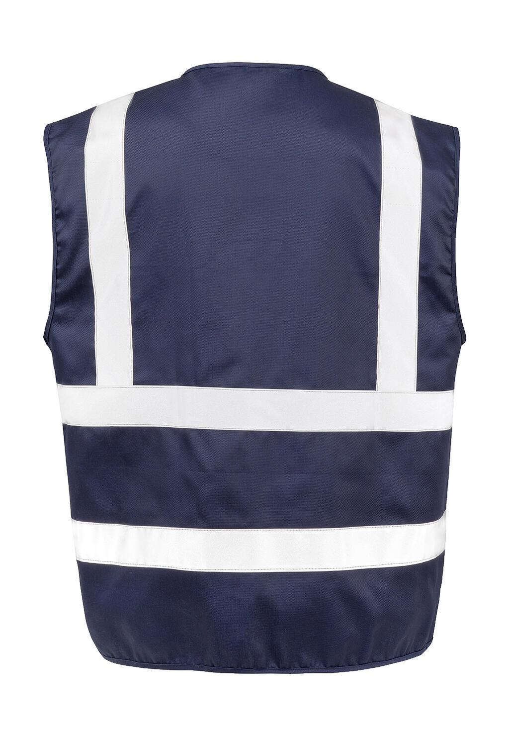  Heavy Duty Polycotton Security Vest in Farbe Black