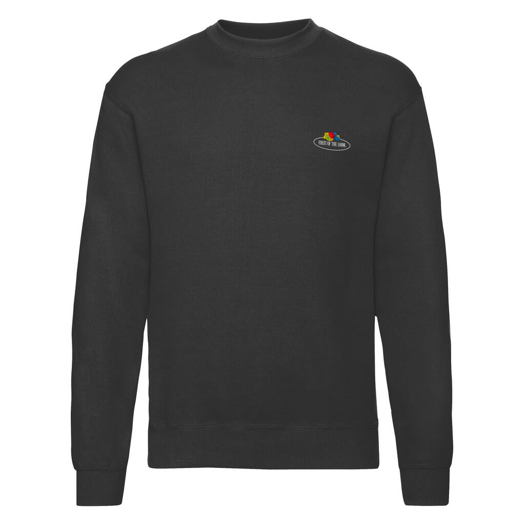  Vintage Sweat Set In Small Logo Print in Farbe Black