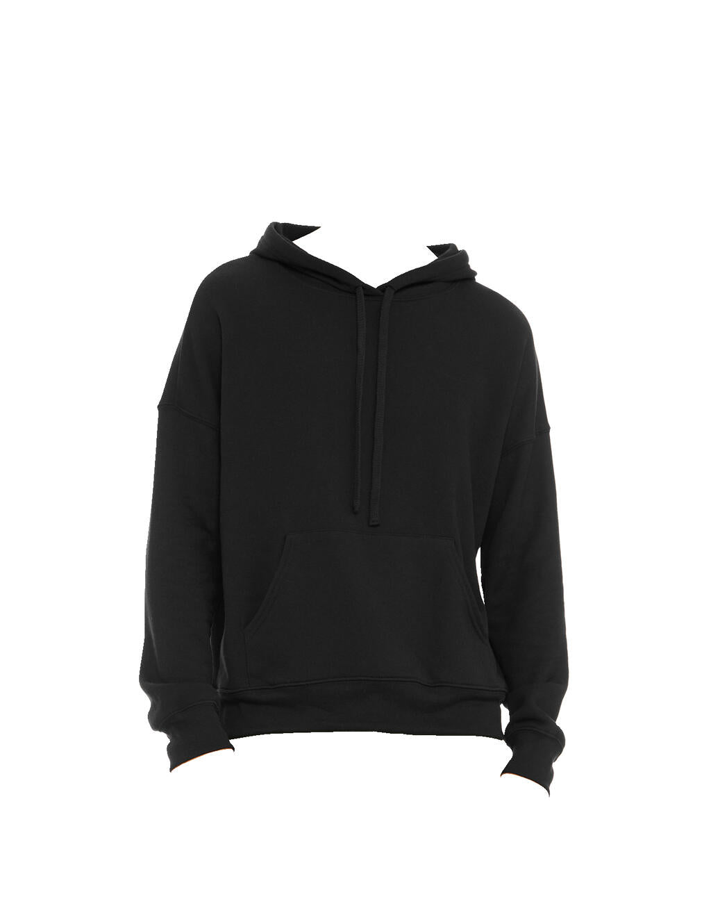 Unisex Sponge Fleece Pullover DTM Hoodie in Farbe Black