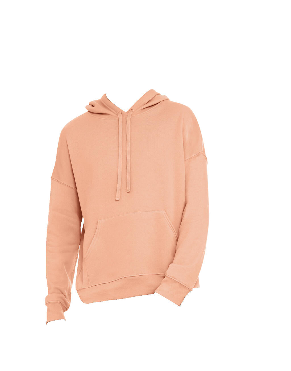 Unisex Sponge Fleece Pullover DTM Hoodie in Farbe Peach