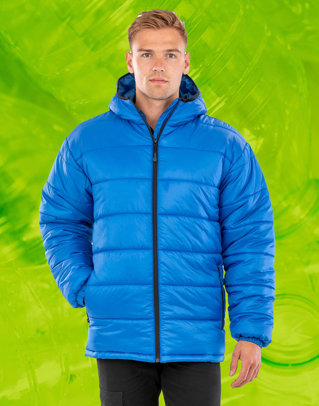Recycled Hooded Padded Parka - ShirtStore