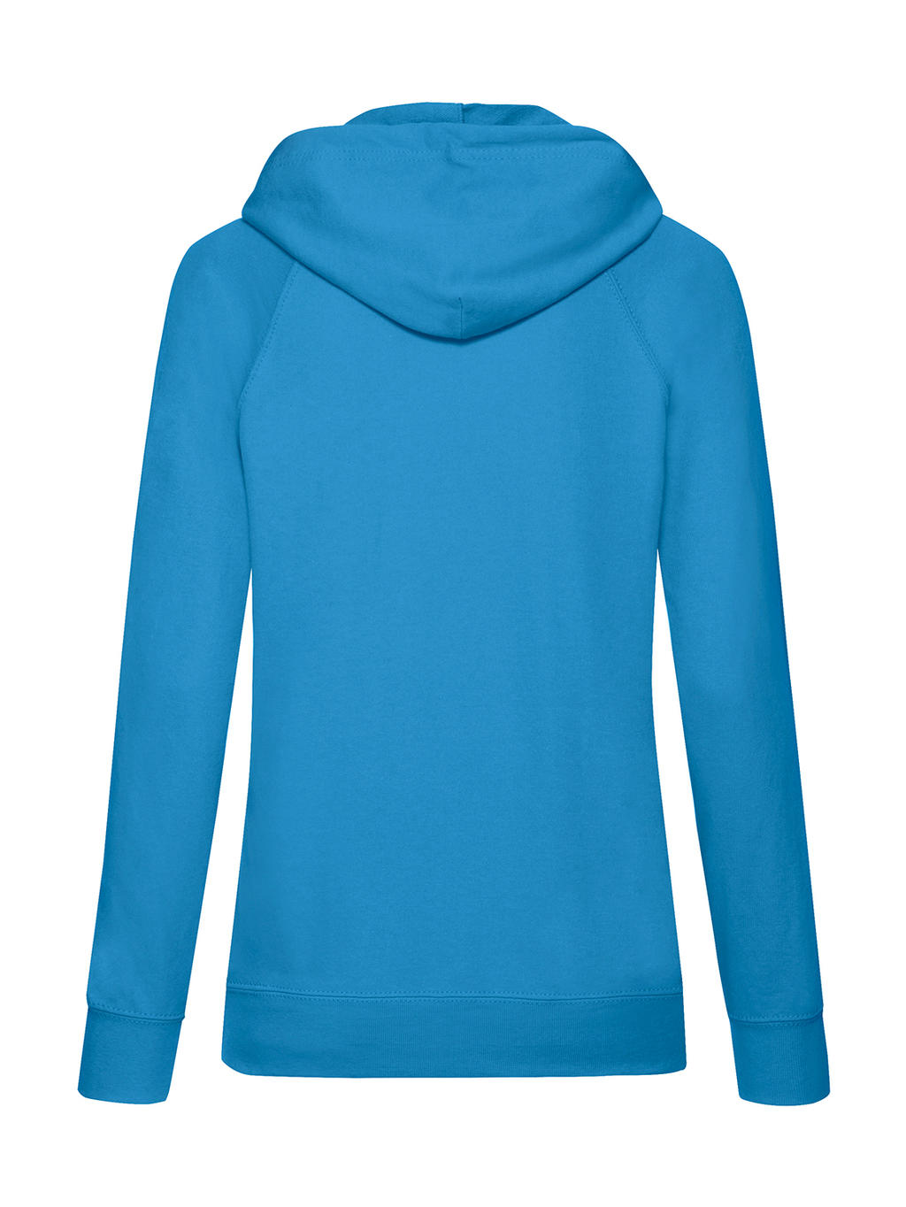  Ladies' Lightweight Hooded Sweat in Farbe White