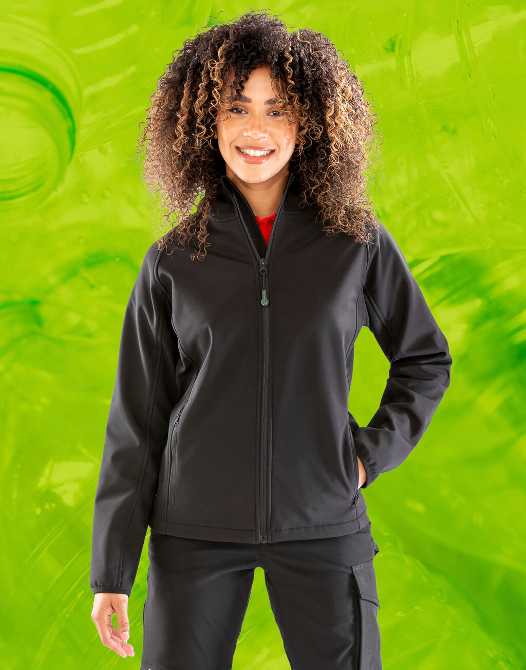 Women's Recycled 3-Layer Hooded Softshell - ShirtStore