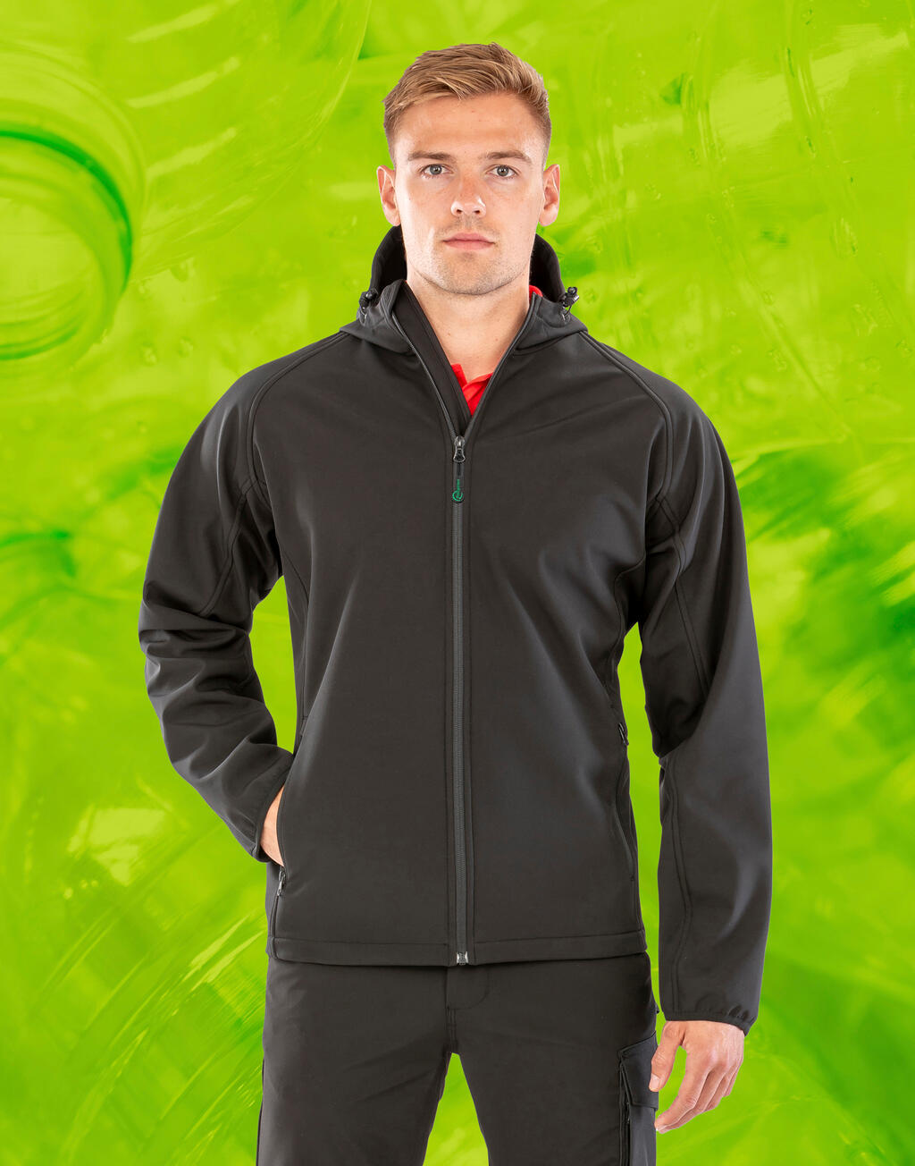 Men's Recycled 3-Layer Hooded Softshell - ShirtStore