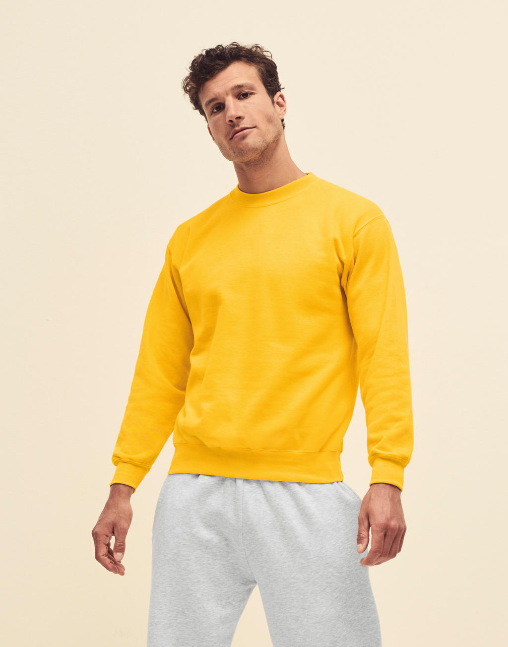  Classic Set In Sweat in Farbe White