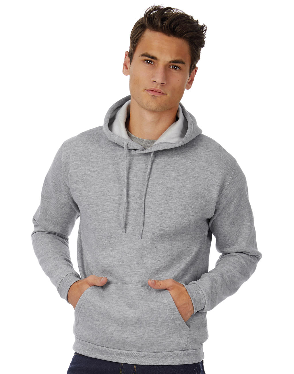  ID.203 50/50 Hooded Sweatshirt Unisex  in Farbe White