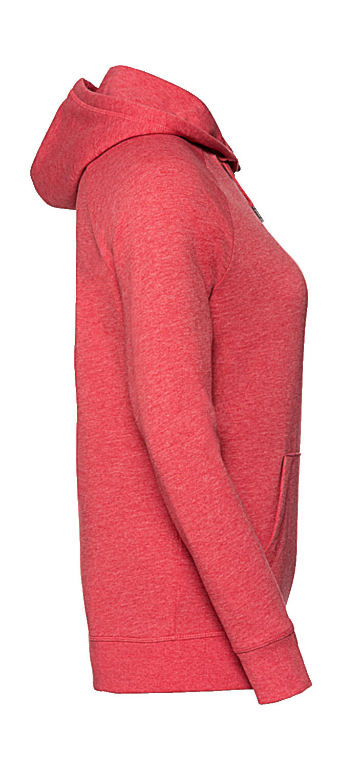  Ladies' HD Hooded Sweat in Farbe White