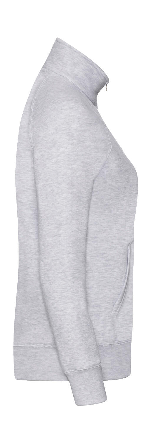  Ladies' Premium Sweat Jacket in Farbe White