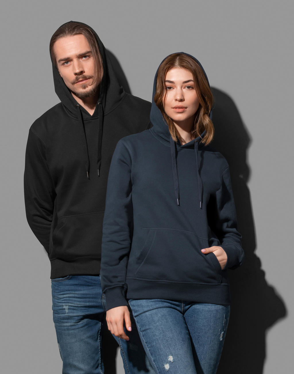  Unisex Sweat Hoodie Select in Farbe Black Opal