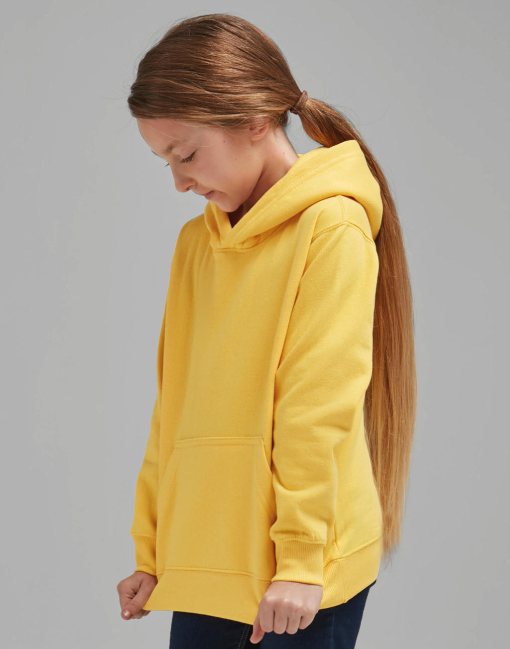  Junior Hoodie in Farbe Black