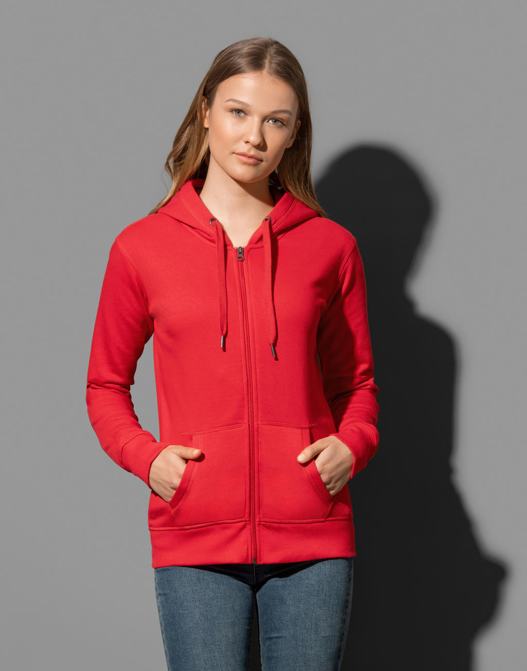  Sweat Jacket Select Women in Farbe Black Opal