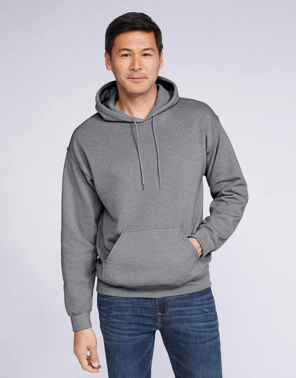 Heavy Blend™ Hooded Sweat in Farbe White