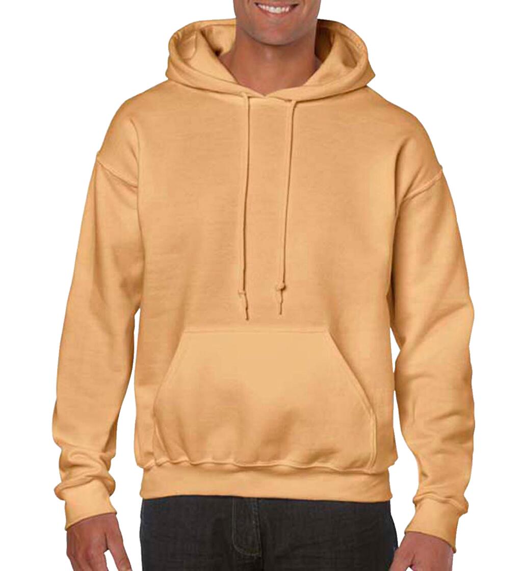 Heavy Blend Adult Hooded Sweatshirt in Farbe Old Gold