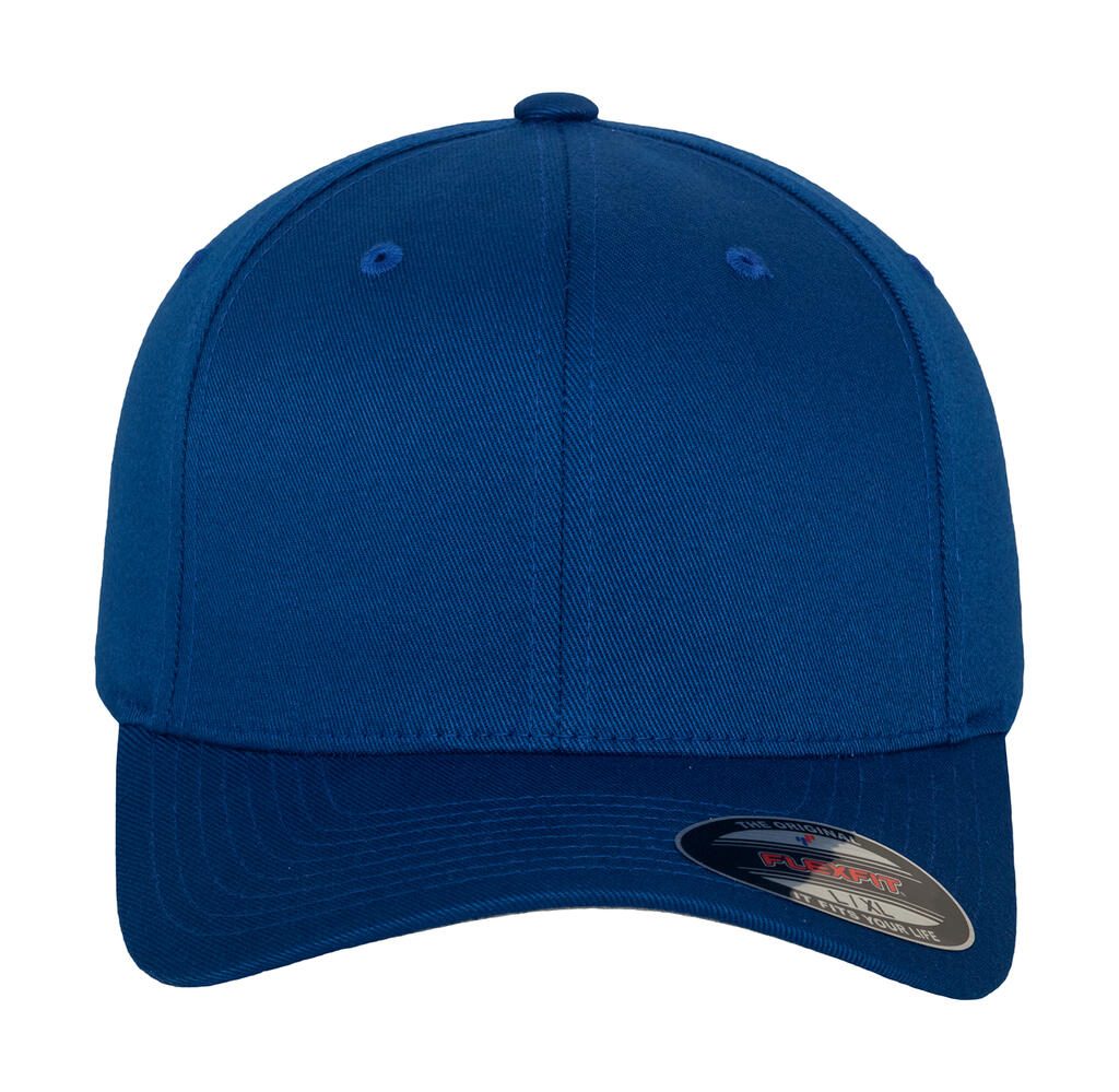  Fitted Baseball Cap in Farbe Royal