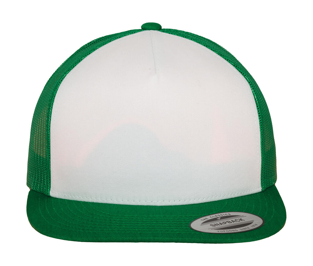  Classic Trucker Cap in Farbe Kelly/White/Kelly