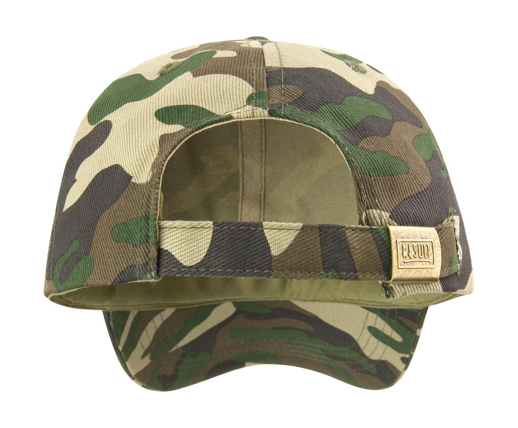  Heavy Cotton Drill Cap in Farbe White