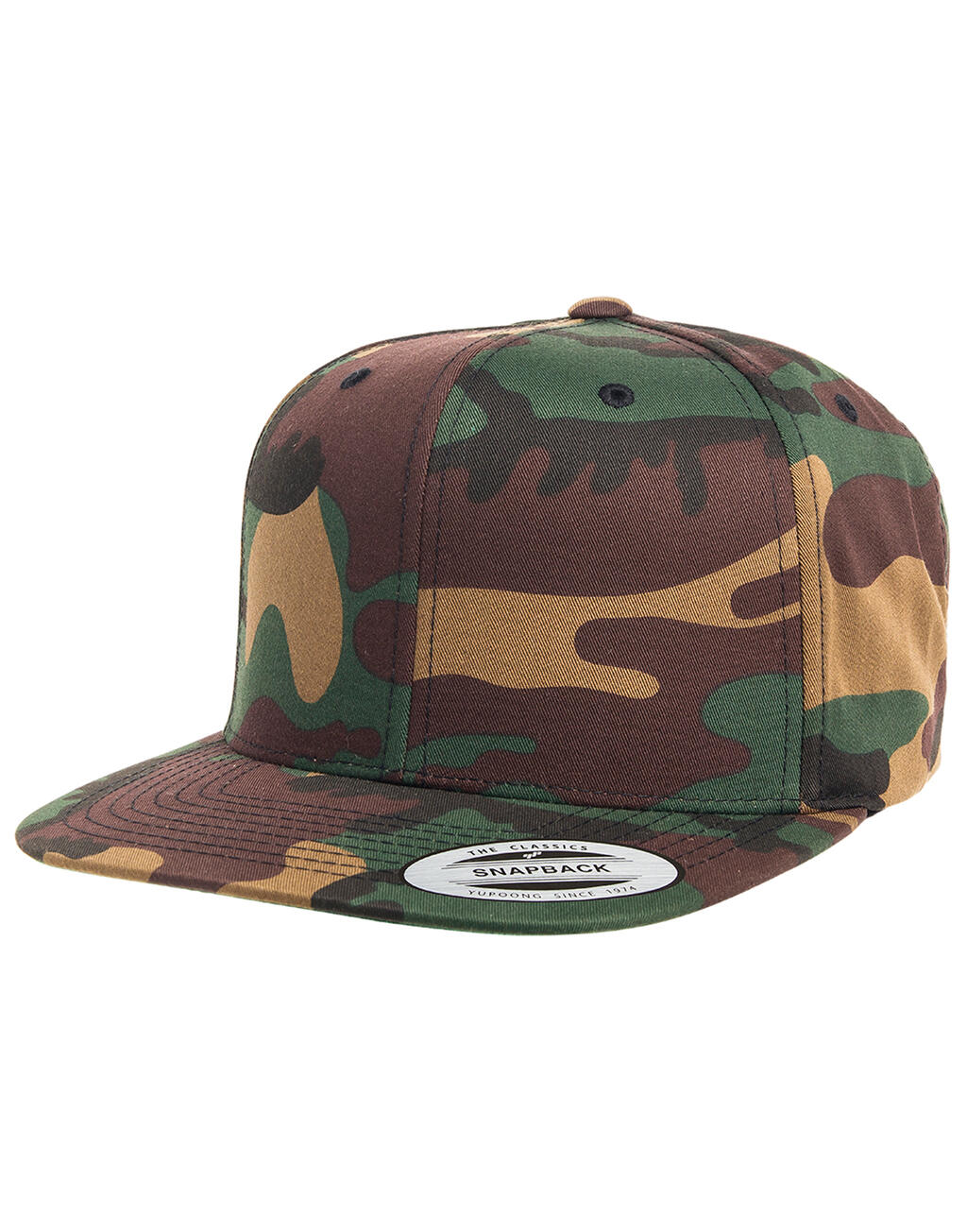  Classic Snapback in Camo in Farbe Camouflage