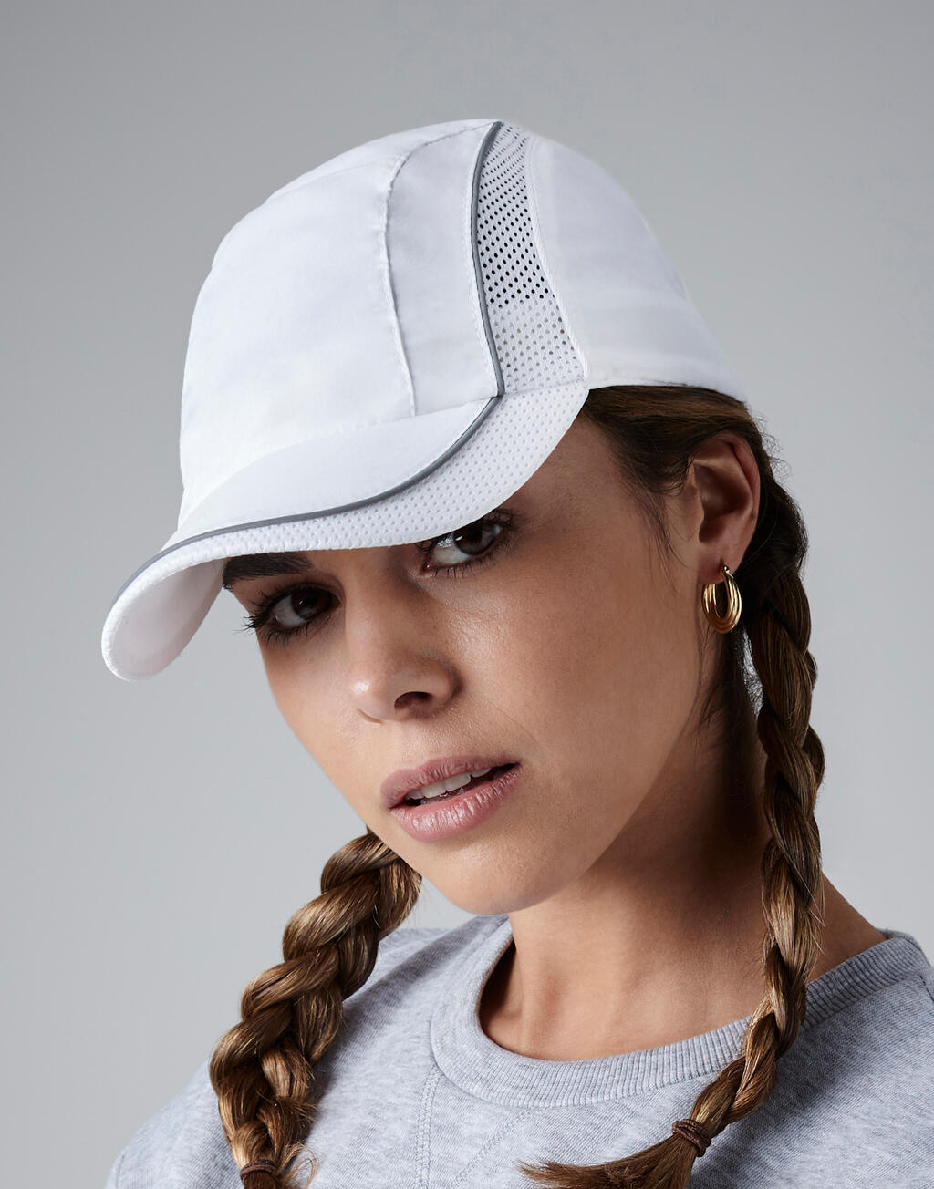  Coolmax® Flow Mesh Cap in Farbe White