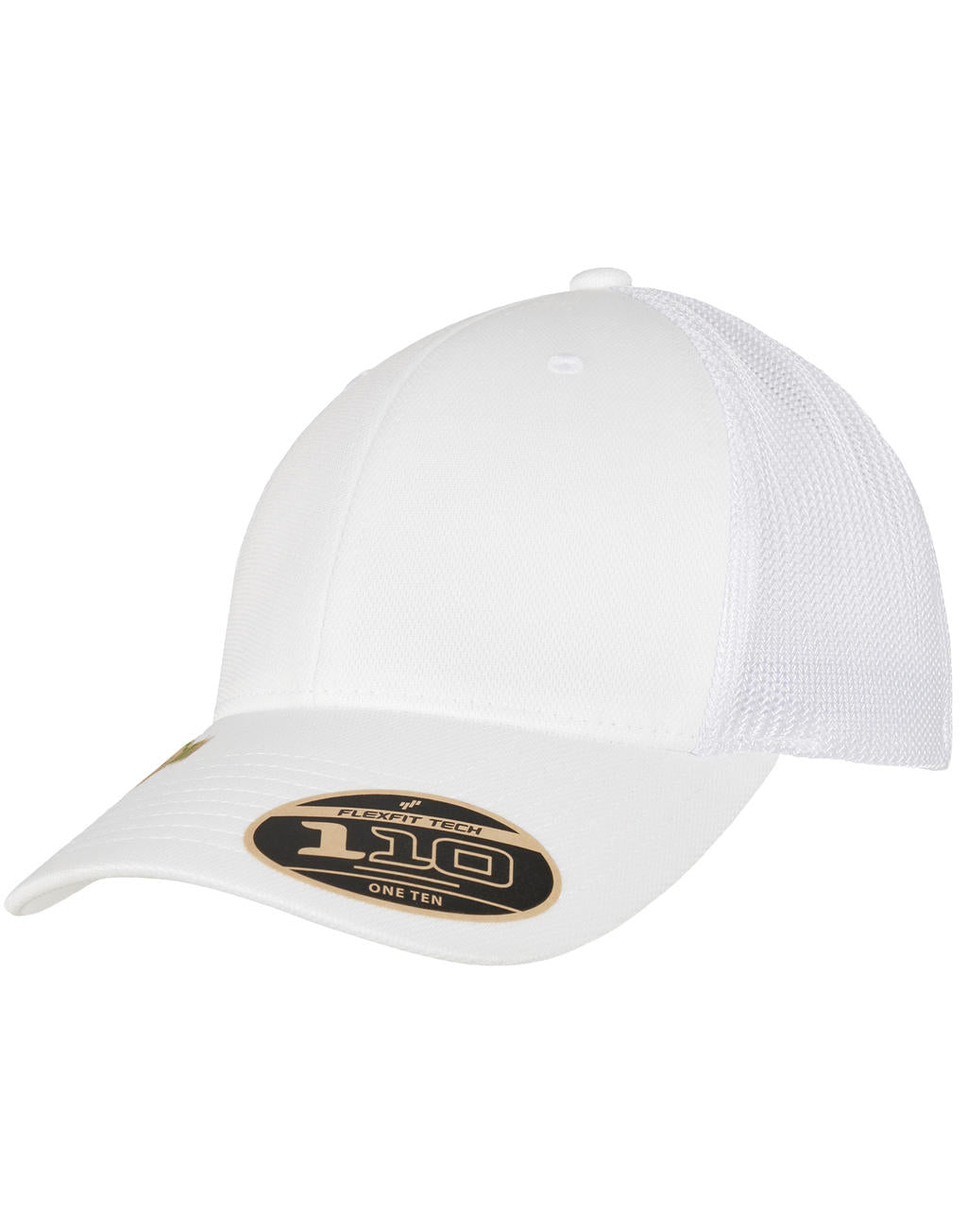  110 Recycled Alpha Shape Trucker in Farbe White