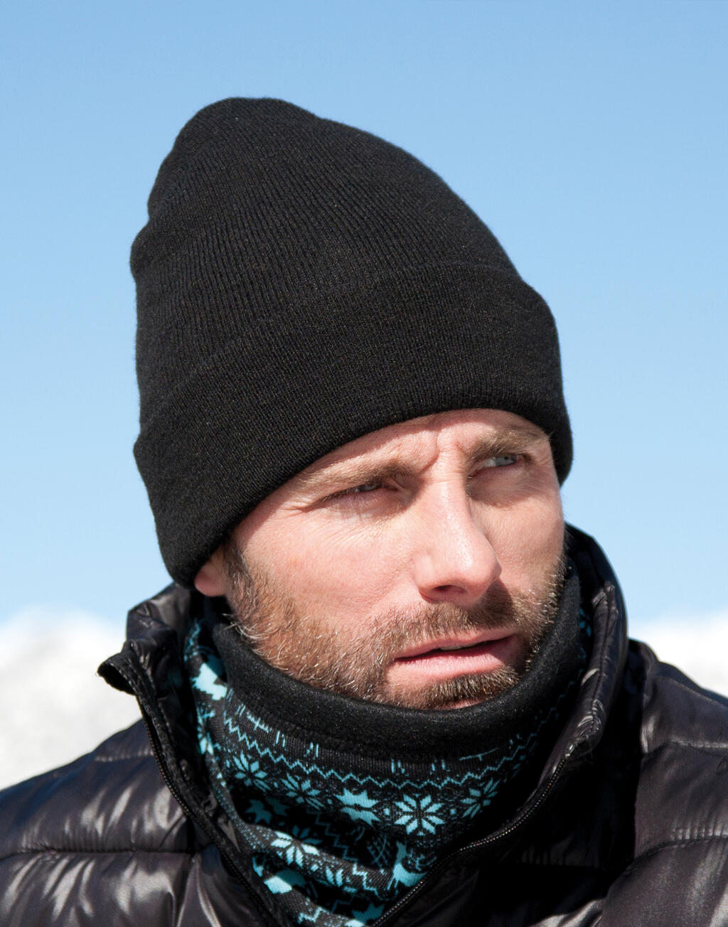  Lightweight Thinsulate Hat in Farbe Black