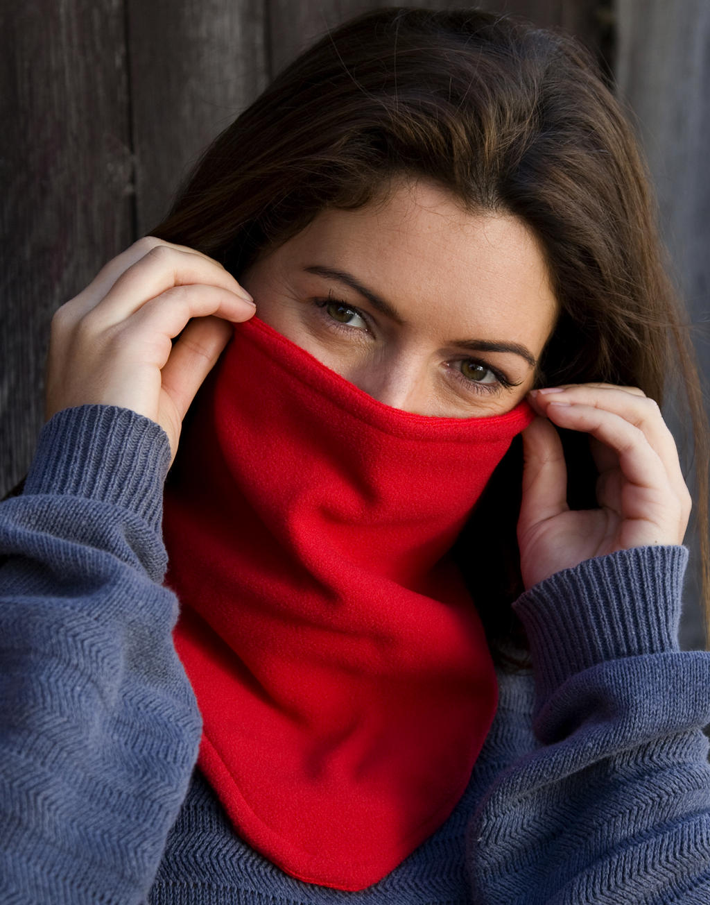  Bandit Face/Neck/Chest Warmer in Farbe Black
