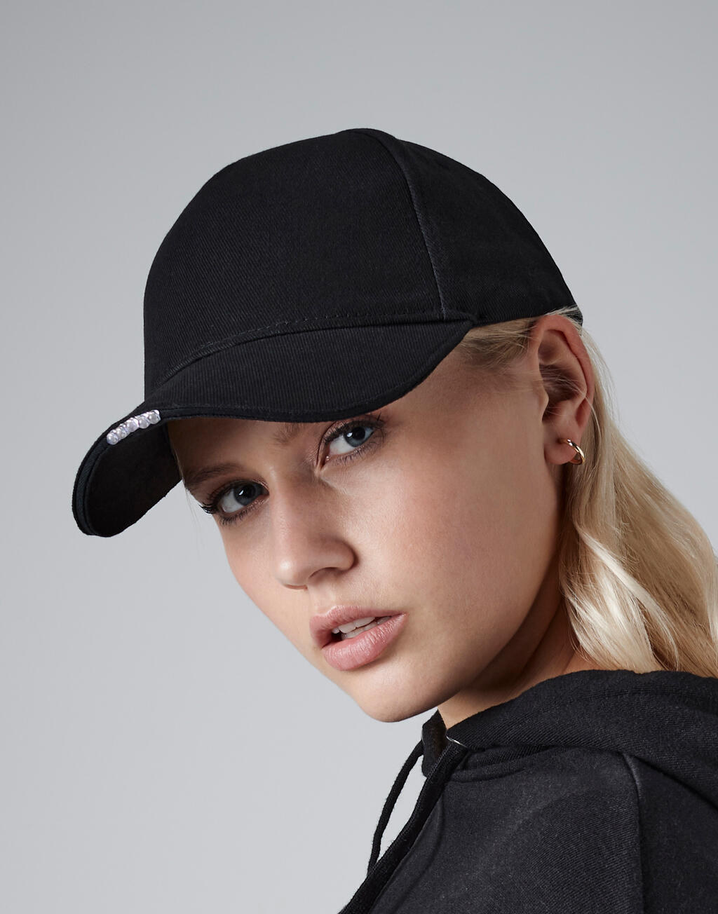 LED Light Cap in Farbe Black