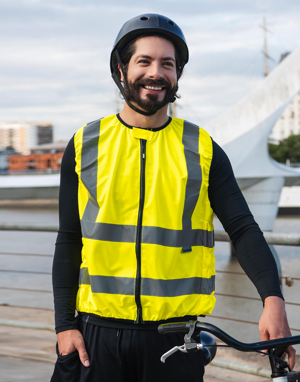 Hi-Vis Biker Vest 'Schleiz' - ShirtStore