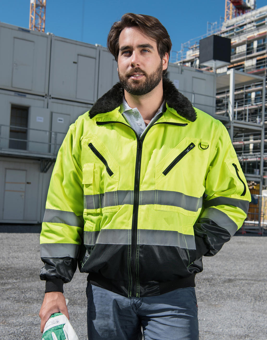 Hi-Vis Pilot Jacket 'Oslo' - ShirtStore
