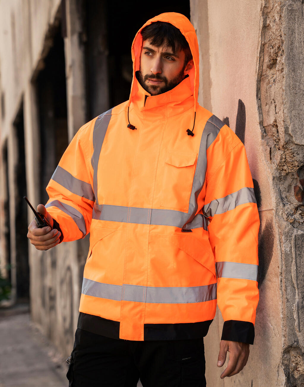 Hi-Vis Rain Jacket Lite 'Kaunas' - ShirtStore