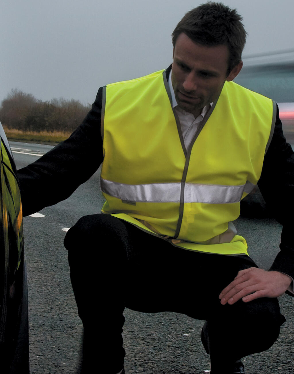  Motorist Safety Vest in Farbe Fluorescent Orange
