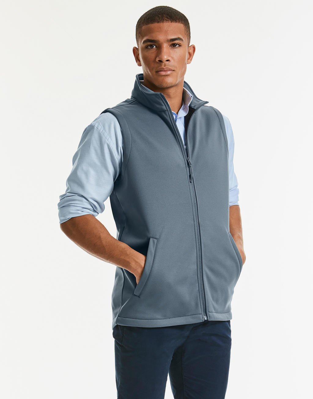  Men's Smart Softshell Gilet  in Farbe Black