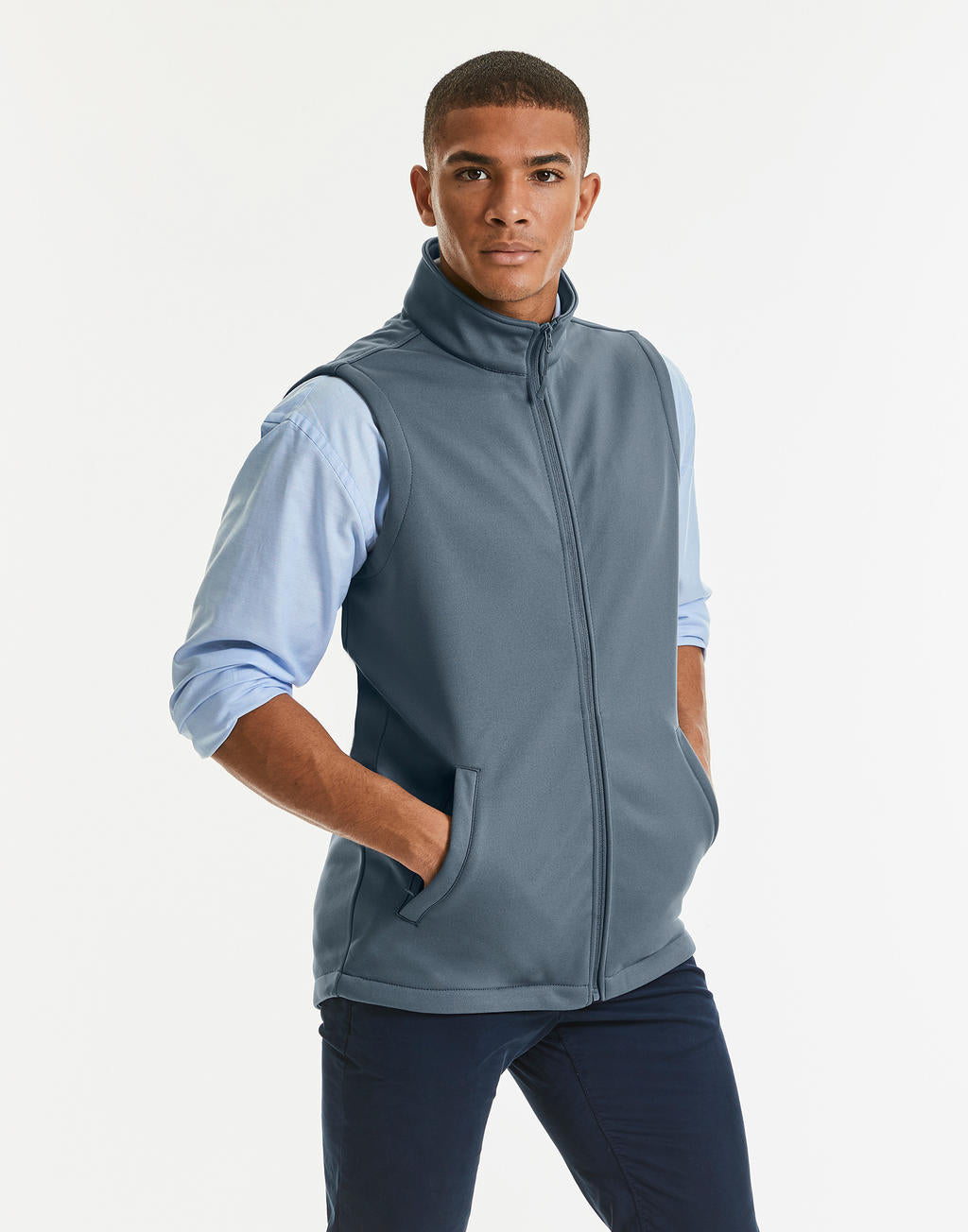  Men's Smart Softshell Gilet  in Farbe Black