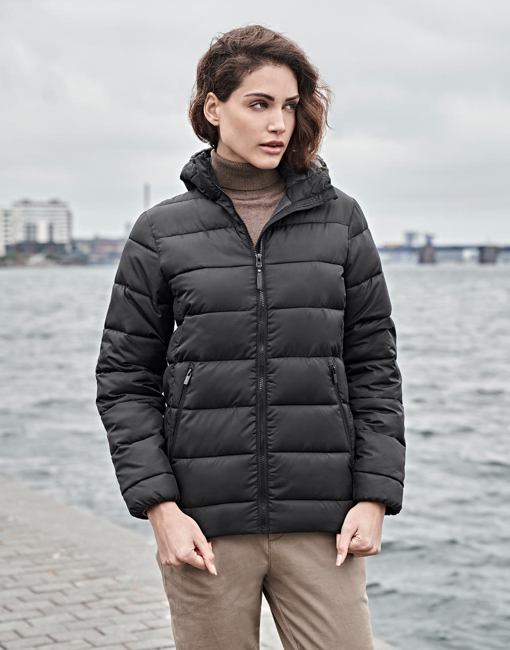 Womens Hooded Lite Jacket - ShirtStore