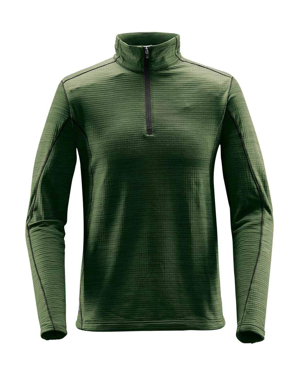  Men's Base Thermal 1/4 Zip in Farbe Earth Green