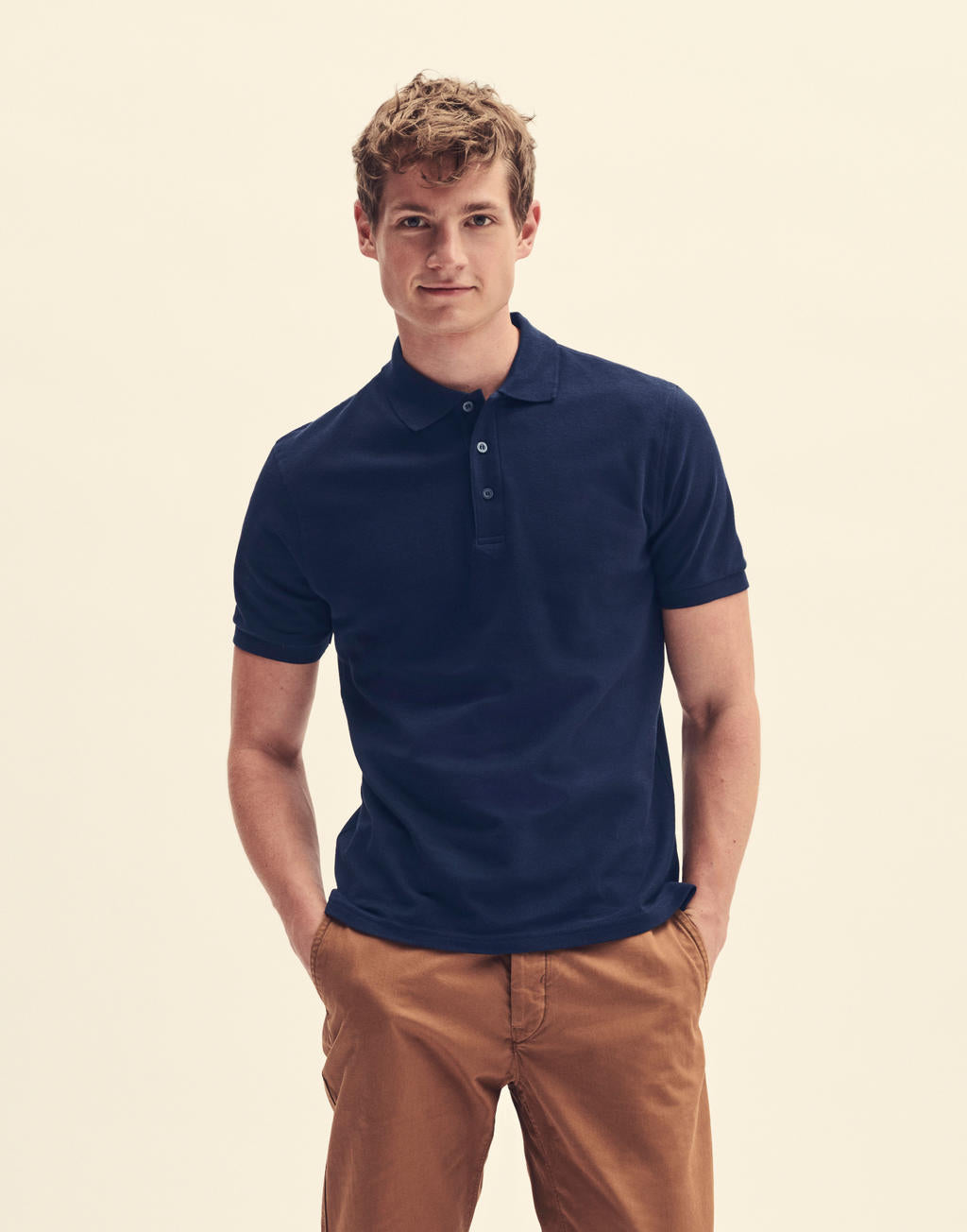  Iconic Polo in Farbe White