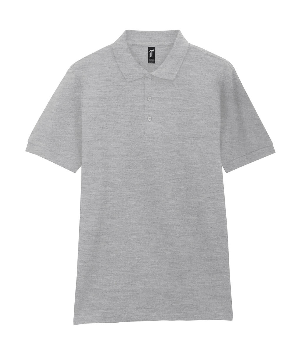 Hammer Adult Pique Polo in Farbe Sport Grey
