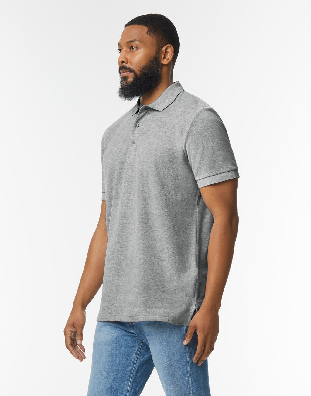 Hammer Adult Pique Polo in Farbe White