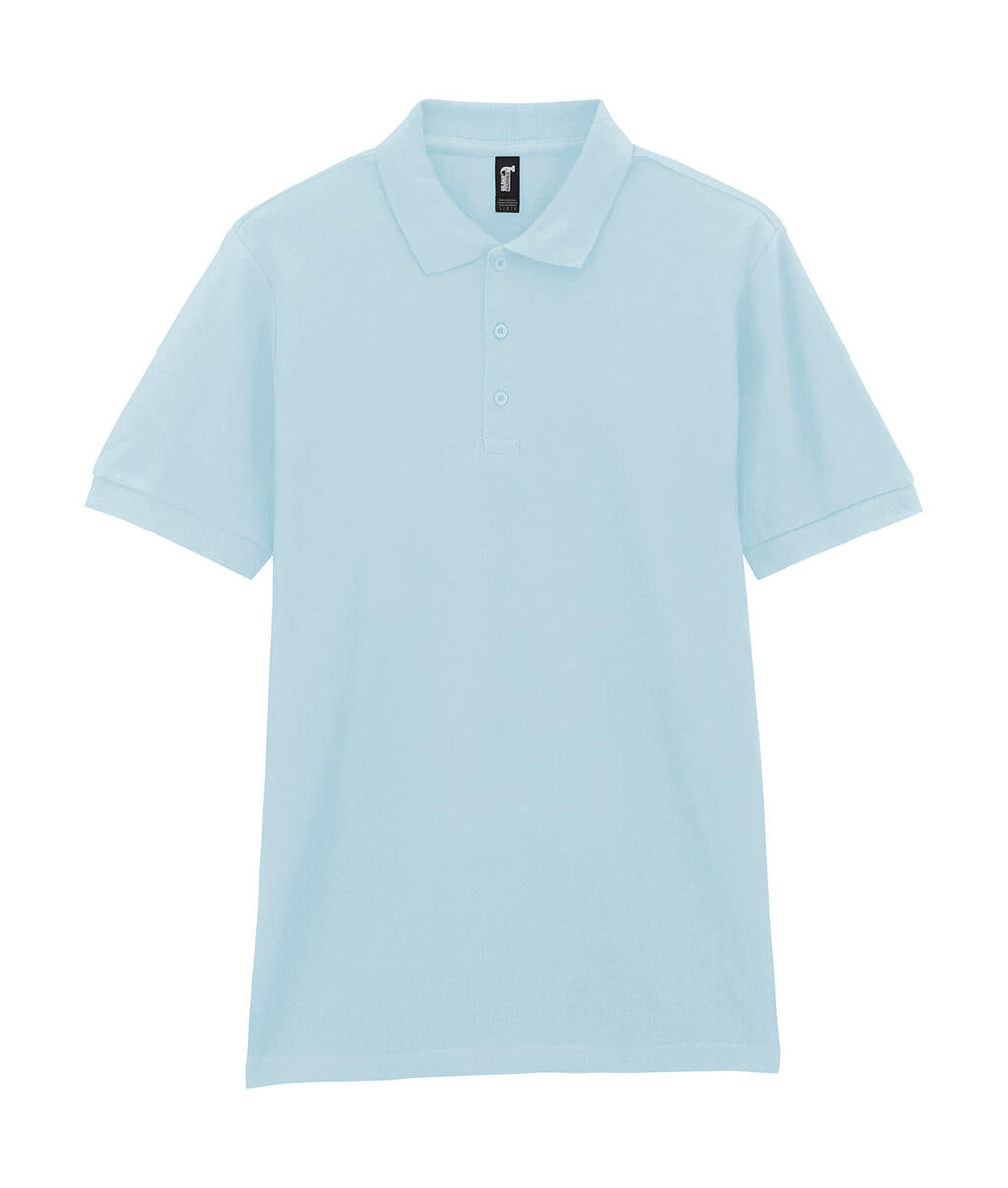 Hammer Adult Pique Polo in Farbe Chambray