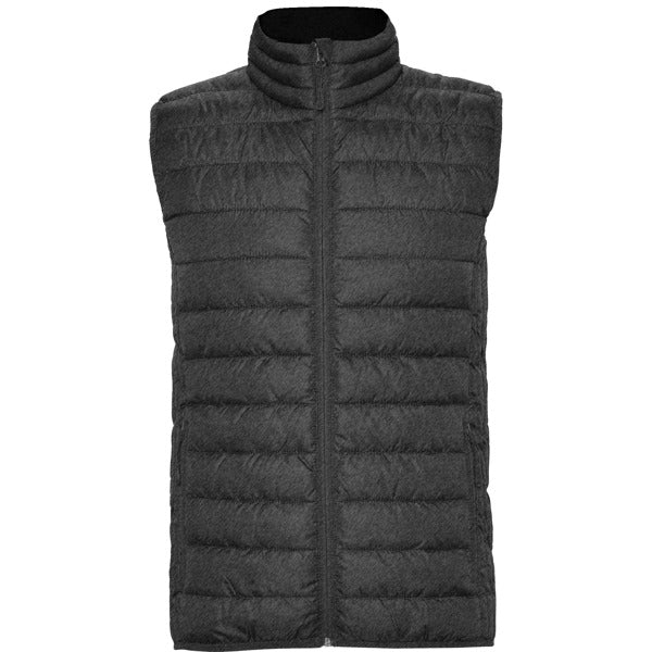 Weste Oslo  in Farbe Heather Black