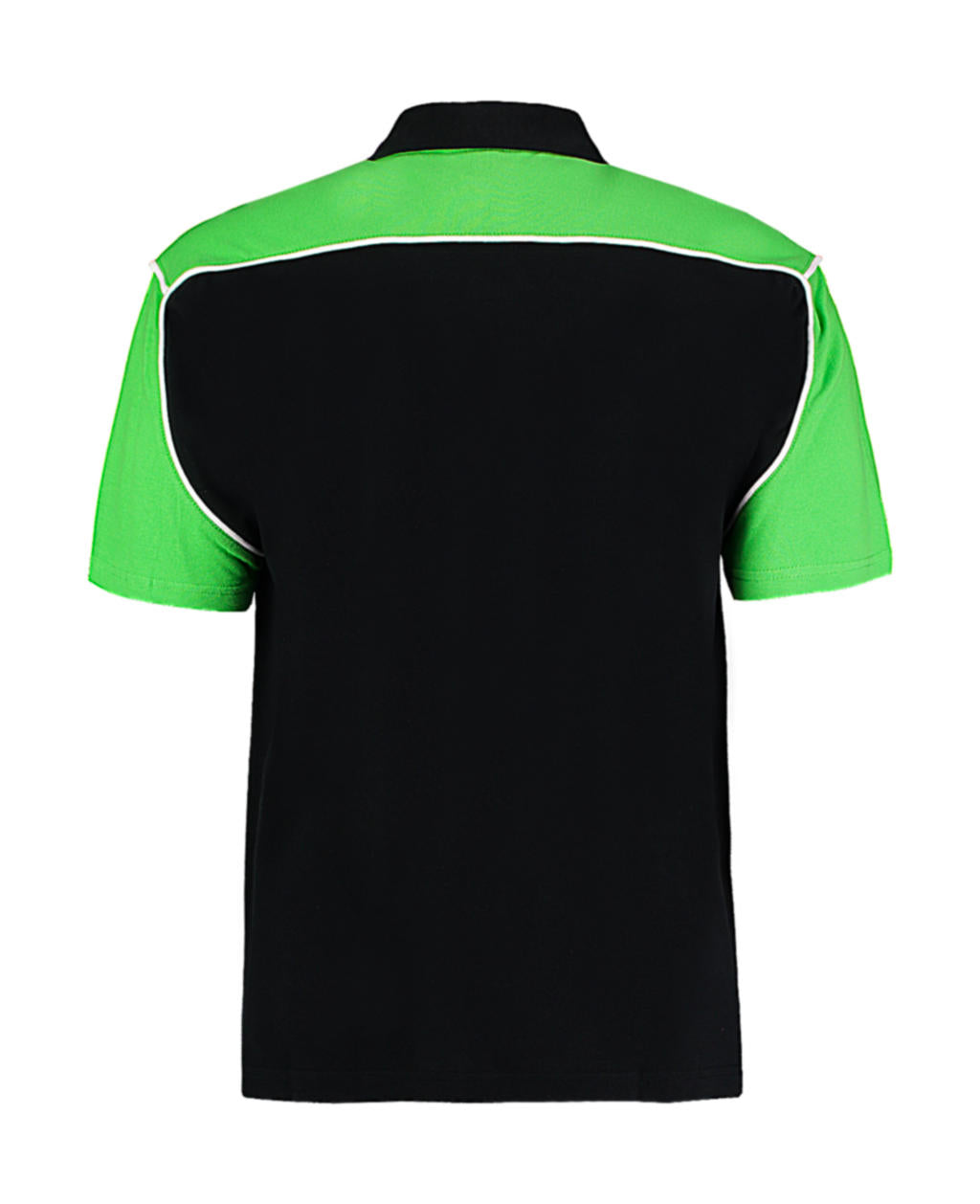  Classic Fit Monaco Polo  in Farbe Black/Lime/White