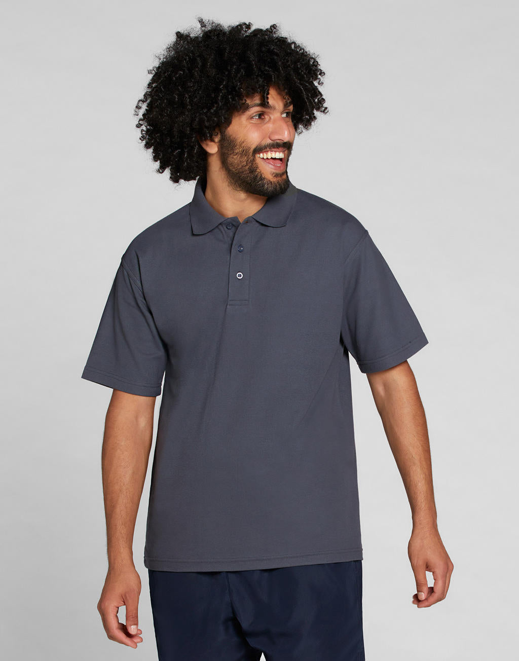  Unisex Polo in Farbe White